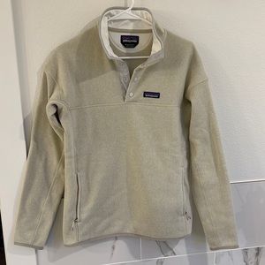 Patagonia Better Sweater 1/4 Fleece in Cream